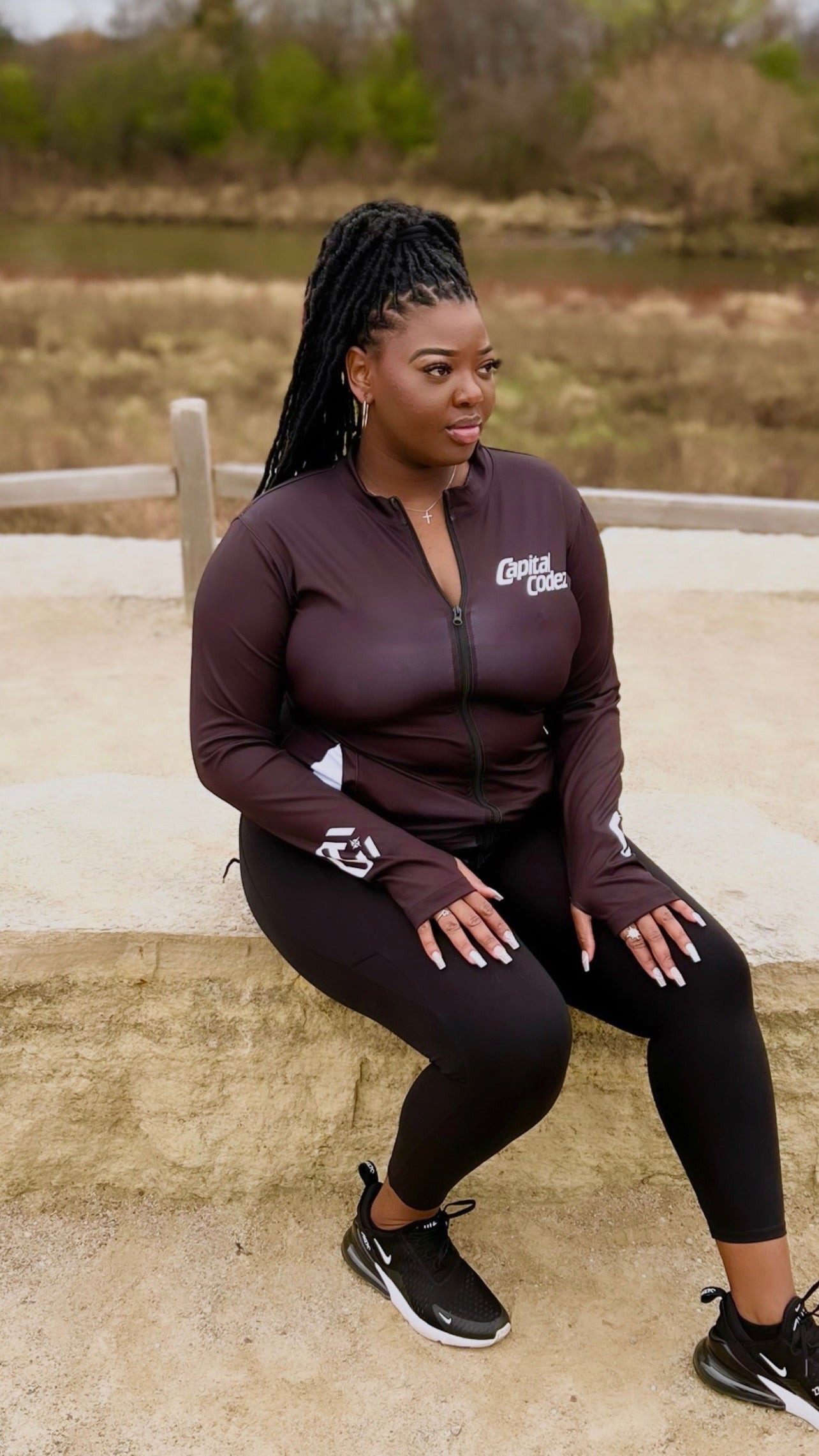 Capital Codez Activewear Zip Jacket – “Flex Edition”