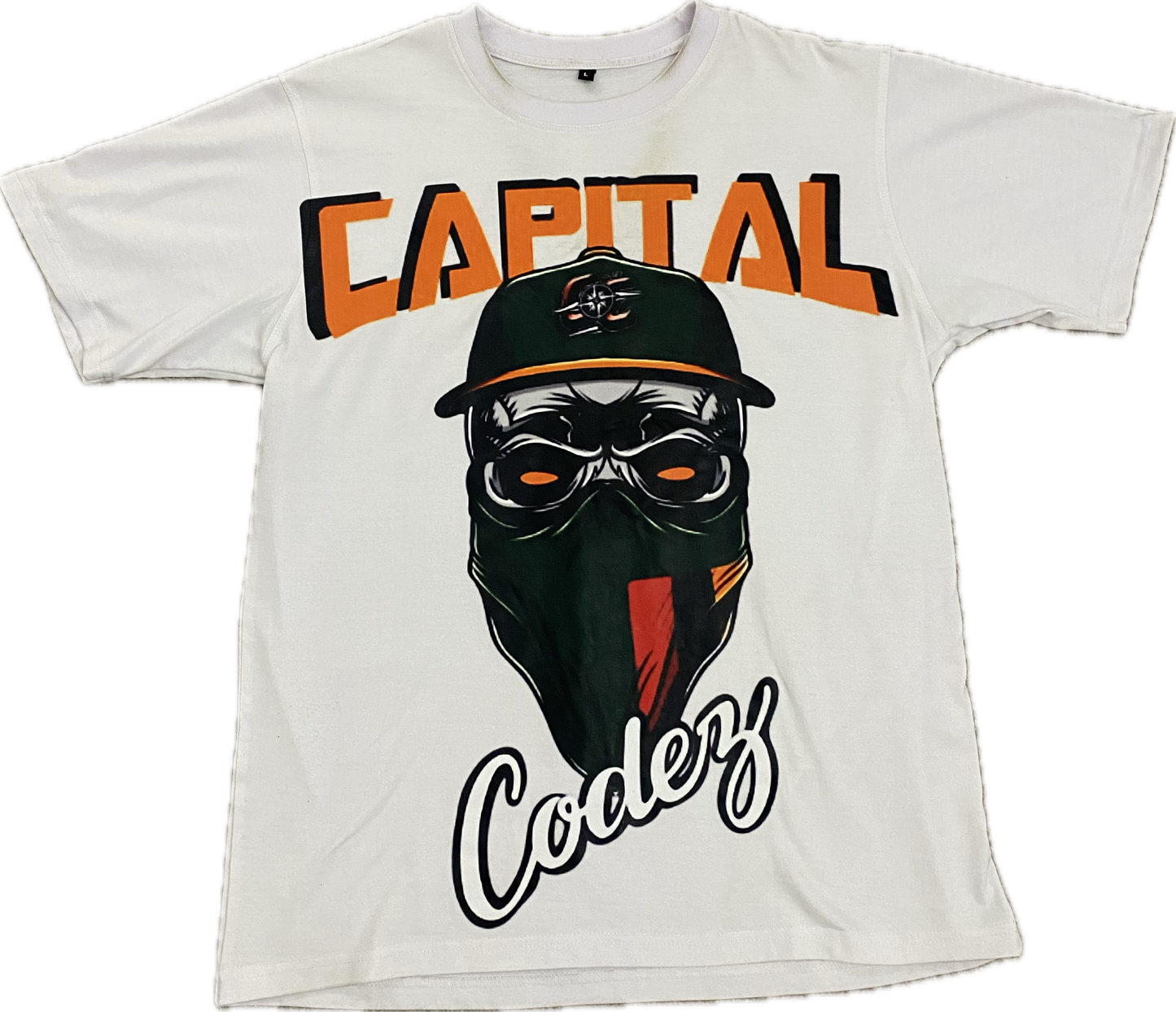 "Masked Outlaw" Capital Codez Tee
