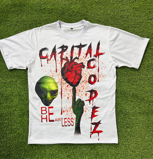 "Be Heartless" Alien Graphic Tee