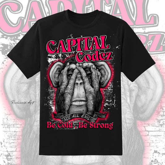 "See All Evil" Gorilla Graphic Tee