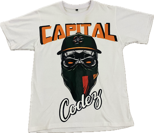 "Masked Outlaw" Capital Codez Tee