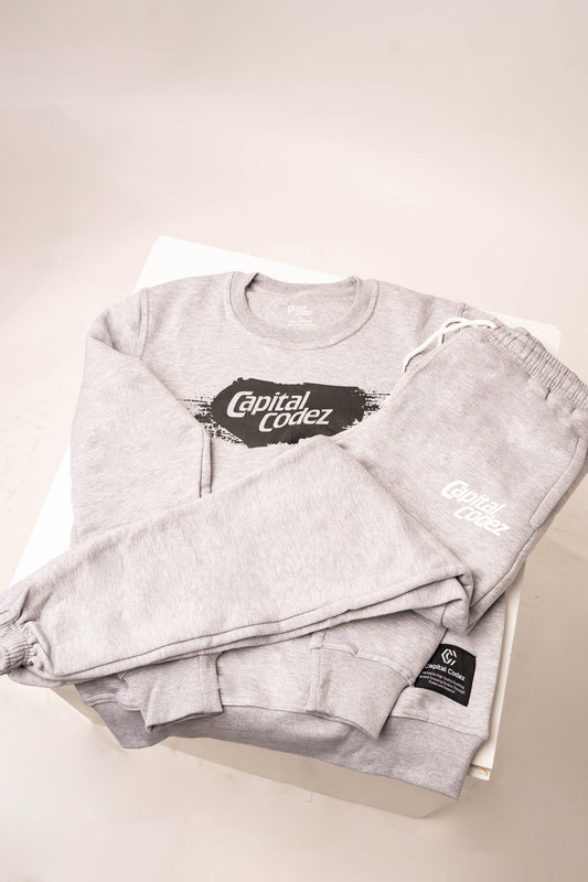 Capital Codez Signature Tracksuit – Frost Grey Edition