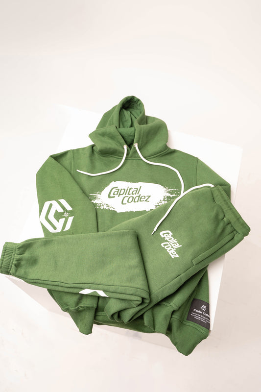 Capital Codez Signature Tracksuit – Forest Green